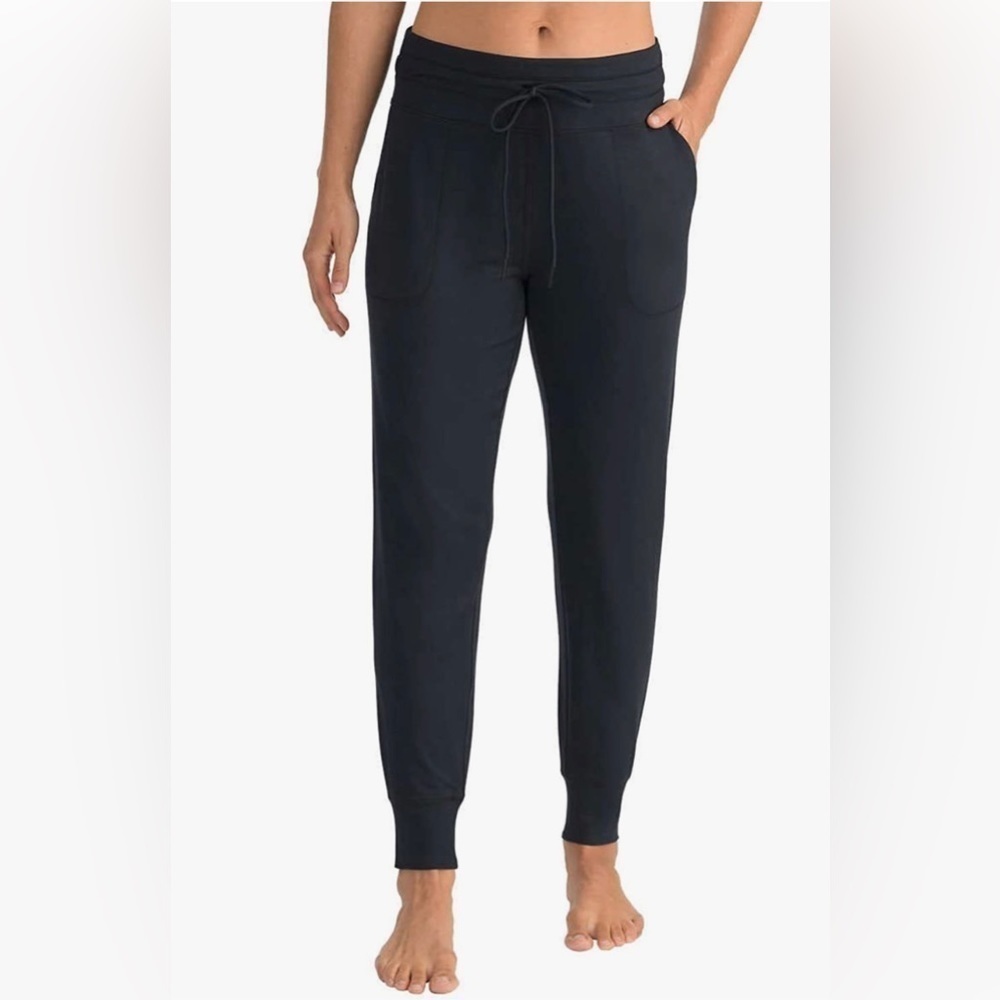 NWT- LOLË Womens Relaxed Fit Joggers 2 Pack Black/Dark Gray